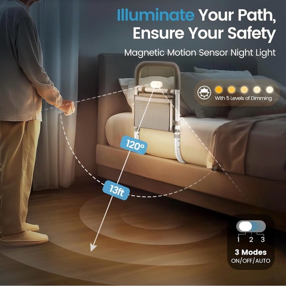 Multipurpose Bed Assist Rail - Picture 3 of 9
